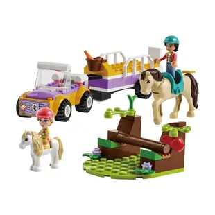 玩具反斗城 LEGO樂高 馬兒和小馬拖車 42634