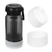 2Pcs Silicone Water Bottle Boot 9cm Anti-Slip Bottom Bumper Protector Clear