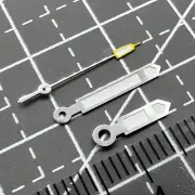 Yellow Trim Silver Trim Pointed Watch Hands for Seiko NH35 NH36 Second Hand