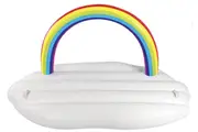 Lazy Dayz 188cm Inflatable Gaint Rainbow Cloud Pool Float Beach Raft Swimming Lounge