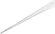 Gadpiparty 4Pcs Superfine Beaded Needles for Easy Jewelry Making Opened Design for Effortless Bead Threading for Craft Projects Durable and Practical for Various Bead