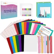 58pcs Tools & Accessories Kit for Beginners for Cutting Machine All Explore Air