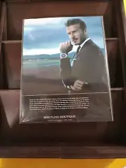 David Beckham Magazine Print Ad