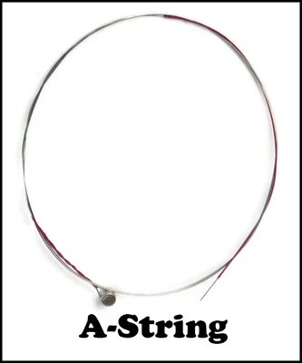 Violin Fiddle Steel String A-2 String for Student Violin in 1/2 Size