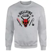 Stranger Things Hellfire Club Sweatshirt - Grey