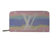 Auth LOUIS VUITTON M69110 Monogram Giant LV Escal Zippy Wallet pastel