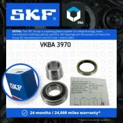Wheel Bearing Kit fits SUZUKI JIMNY SN413 1.3 Rear 1998 on With ABS SKF Quality