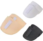 [Buhygn] Shoulder Pads, Foam Inserts, Posture Support, Reduces Shoulder Discomfort, Wide Application Range, 15.5cm, For Enhancing Clothing Structure And Improving Posture, Brownish Black, Refer to description