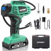Tire Inflator Portable Air Compressor,Digital Cordless Tire Inflator,2X Faste...