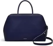 [RADLEY] London Evenfall Dark Blue Liverpool Street Womens Leather Grab Bag With Adjustable Cross Body Strap