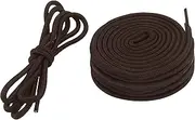 [WALWAL] 45" Flat Athletic Shoe Laces for Sneakers, Skate Shoes, Boots, Sport and Casual Wear 4 Pair Pack High Durability Stylish(Brown)