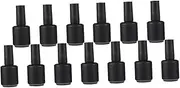 Gogogmee Nail Art Bottle Set 15ml Glass Nail Polish Bottles Mini Brush Sub Pack