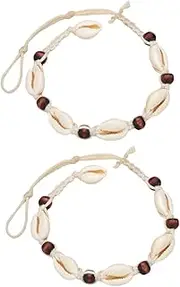 BESTYASH Style Shell Anklets Natural Conch Chain Fashion Jewelry for Women Family