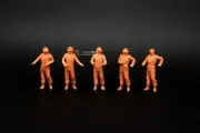 1/72 WW II German "Tank force"5 man group model(3D printed soldier)