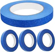 LIFKOME 4Rolls Automotive Masking Tape Adhesive Tapes for Car Edges Trim DIY Painting Quick Removal Easy Adhesion to Surfaces for Professional and Home Use