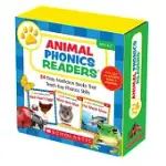 ANIMAL PHONICS READERS: 24 EASY NONFICTION BOOKS THAT TEACH KEY PHONICS SKILLS [WITH STICKER(S) AND ACTIVITY BOOK]
