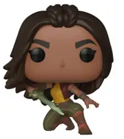 Pop! Funko 10cm Figurine Raya Raya Warrior Pose Collectable Vinyl Figure Toy 3y+