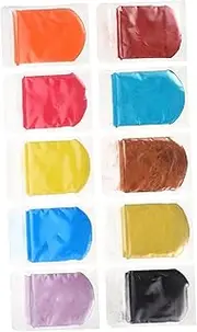 ARTIBETTER 10Bags Colorful Mica Powder Color for DIY Eye Shadow Resin Crafting Supplies Nail Art Blusher and Soap Making Versatile Pigment for Stunning Finishes