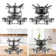 Fondue Pot Set Cheese Fondue Set Thickened Home for Outdoor Festival Wedding