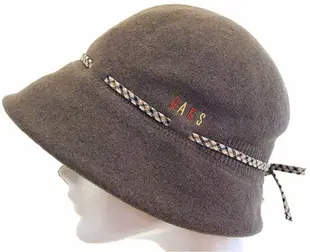 DAKS【日本代購】羊毛女士帽 秋冬款 日本製 棕色 - D8115