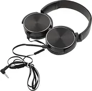 PHENOFICE Noise Blocking Headphones Wired Headset Microphone for Music Gaming Phone