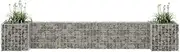 H-Shaped Planter Wire 102.4"x15.7"x15.7"