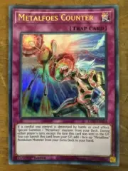 YuGiOh! Metalfoes Counter GFTP-EN124 ULTRA RARE HOLO 1st Edition