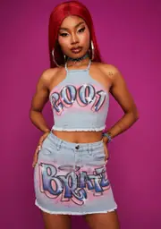 [Dolls Kill x Bratz] Strike A Pose Denim Set