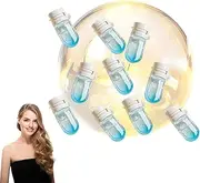 Perfume & Oil 2 in 1-Avocado Nourishing&Shining Hair Oil for Frizzy,10 Pcs Women Mini Hair Perfume Set for Dry Damaged Hair (Ocean cold water)