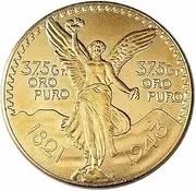 1821 1943 Centenario Mexican 50 Pesos Mexican Ancient Coin Replica for Hobbies