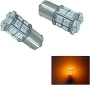 PA 2 x 20 SMD 5050 LED 1156 P21 W 382 Auto Voiture sauvegarde inversée lampe ampoule Feu arrière 12 V-yellow (Ba15S)