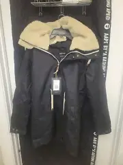 Burton Women Hazelton Winter Living Lining (With Sherpa Collar) New! Size S