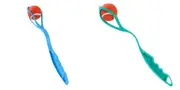4 X Pet Dog Puppy Tennis Ball Launcher Interactive Fetch Toy Thrower Dog Toys
