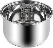 304 Stainless Steel Rice Cooker Liner Compatible With Zojirushi NS-TSC10 (5.5 Cups 3L) Multifunctional Rice Cooker Replacement Liner Compatible With Po-AB38
