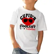 Toddler’s “CUPID’S COOLEST VALENTINE” T-shirt - Rabbit Skins & Gildan brands*