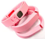 3 Small Light Candy PINK for FitBit FLEX Wristband/Bracelet