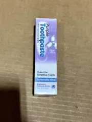 Purple Teeth Whitening Toothpaste Great for Sensitive Teeth 2oz