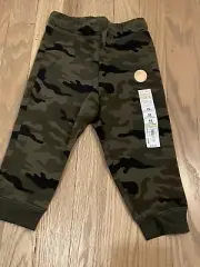 Jumping Beans Softest Fleece Pants - 18 Months (Green Camo) New With Tags