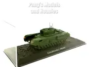 Churchill Mk.VII British Infrantry Tank & Display Case - 1/72 Scale Model