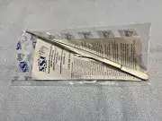 SSI Ultra Symmetry 55-9004 Gerald Dressing Forceps Serrated 9-1/4"