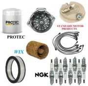 Tune Up Kit Filters Cap Wire Plugs For PONTIAC EXECUTIVE V8 6.6L 2BBL 1970