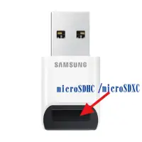 在飛比找momo購物網優惠-【SAMSUNG 三星】USB 3.0 MicroSD 讀卡