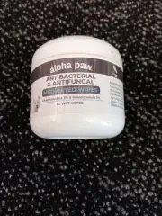 Antibacterial & Antifungal Wipes for Dogs & Cats ~ Chlorhexidine & Keto….