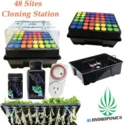 Hydroponic 48 Cells Cloning Station Clone Kit Cutting Dome With Optional Parts