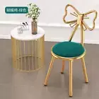Modern Luxury Butterfly Chair Makeup Vanity Stool with Backrest for Nordic Style
