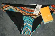 Rip Curl Women's Riviera Revo Reversable Bikini Bottoms Black/ Multi Color Sz S
