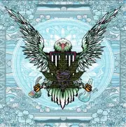Tokin' Eagle by Ellie Paisley Brooks BLOTTER ART perforated tabs psychedelic