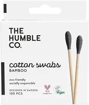 Humble Co NATURAL COTTON SWABS - BLACK 100PC, 350 gram