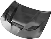Aluminum Front Engine Car Hood With 3 Vented Bezels Compatible Fo Dodge 2015-2023 Charger Hellcat SRT Style Car Accessories