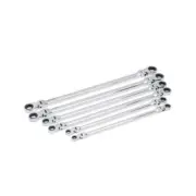 Gearwrench 6pc 90-Tooth Metric Double Flex Ratchet spanner Set 86830